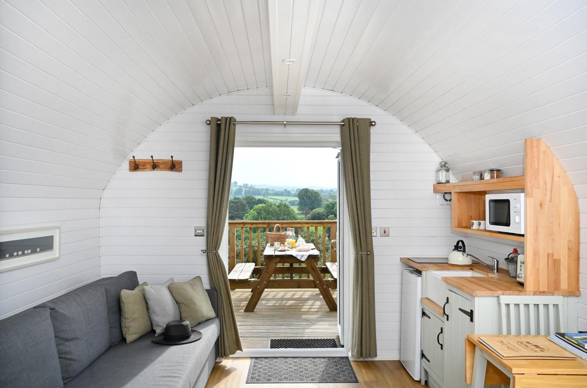 Luxury Glamping Pods - The Heft & The Hirsel Apartment Glasgow Ngoại thất bức ảnh